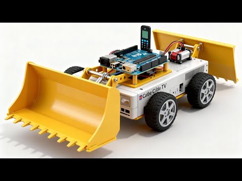 LIVE: DIY Arduino UNO DOZER Build | Full Robot Build Step-By-Step