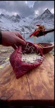 Cooking in switzerland #cooking #nature