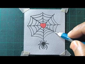 Master the Art of Drawing Spiders: Step-by-Step Tutorial for Beginners!" 🕷️