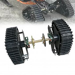 Futchoy Go Kart Rear Axle Kit 600mm Rear Axle Track Assemly for Snowmobile Beach Motorcycle Mountain Motorcycle