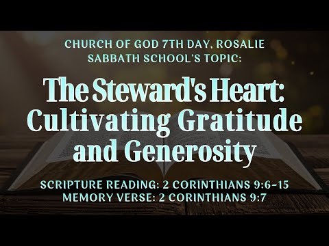 Church of God 7th Day (Jamaica) Sabbath School
