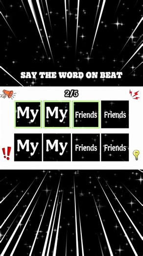 Say the Word on Beat CHALLENGE | RHYMES #shorts