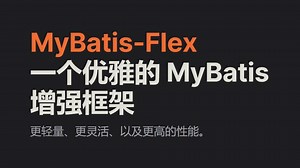 MyBatis-Flex 视频教程 - 25isLogicDelete 逻辑删除的简单使用
