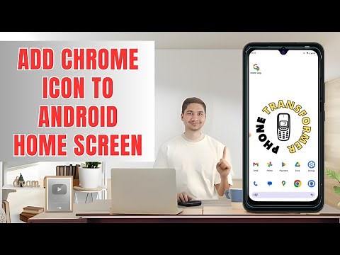 How to Add Chrome Icon to Android Home Screen