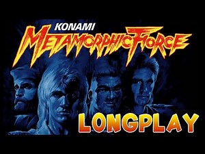 Arcade Longplay - Metamorphic Force
