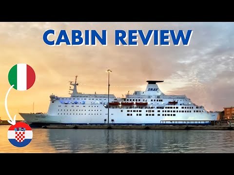 Italy To Croatia By Overnight Ferry. Ancona To Split With SNAV