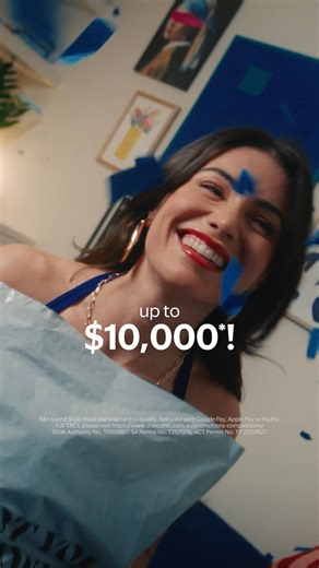 72K views · 150 reactions | In need of a wardrobe upgrade? Save your Visa card on file and spend $100+ at THE ICONIC for your chance to win your Wishlist - worth up to $10k! | Visa | Facebook