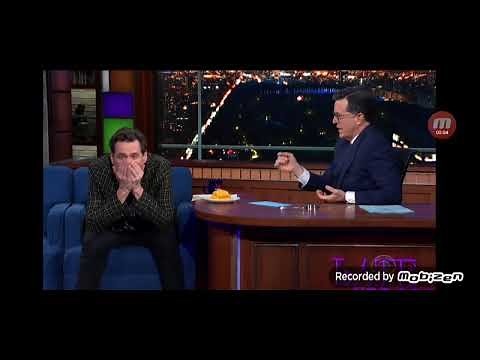 Jim carrey crying in interview