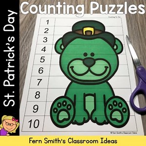 Number Puzzles | Numbers 1 - 20 | Counting On For Some St. Patrick's Day Fun