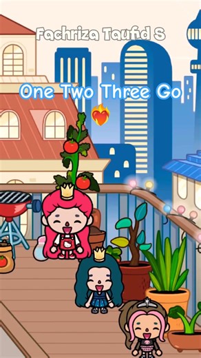 One Two Three Go❤️‍🔥🥳#tocaboca #funny #tocalifeworld #shorts