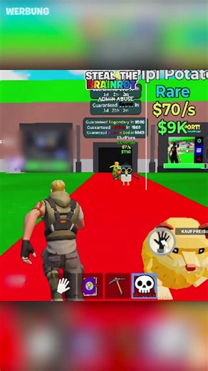 Steal the Brainrot mit Fortnite auf Google Play #werbung #epicpartner