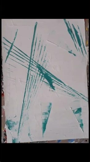 Easy abstract painting 😍 #shorts #short