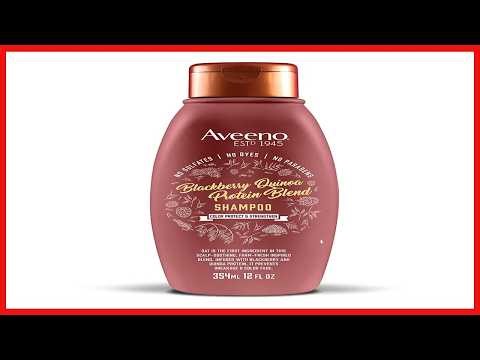 Protect and Strengthen Color-Treated Hair with Blackberry Quinoa Protein Blend Shampoo