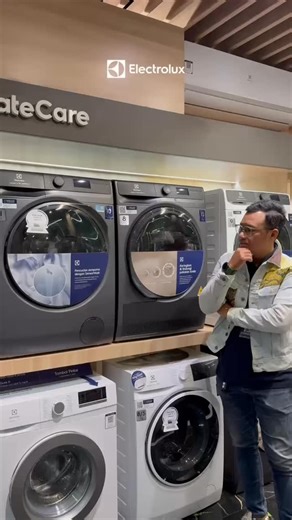 Wujudkan rumah minimalis dan estetik-mu dengan stacking kit* dari Electrolux! *Tersedia untuk dryer heat pump dan venting. #Electrolux #ElectroluxIndonesia | Electrolux