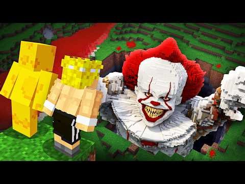 Pennywise the Clown from IT entered my Minecraft world!