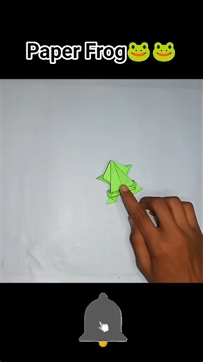 paper project 001 new viral short video paper frog