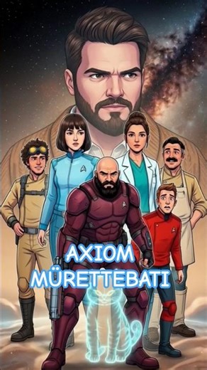 Mathcast sunar: THE AXIOM - 📖 Haftalık Bilim-Kurgu Çizgi Romanı
