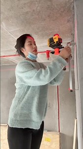 Board ceiling decoration construction 🦺 #ceilinginstallation