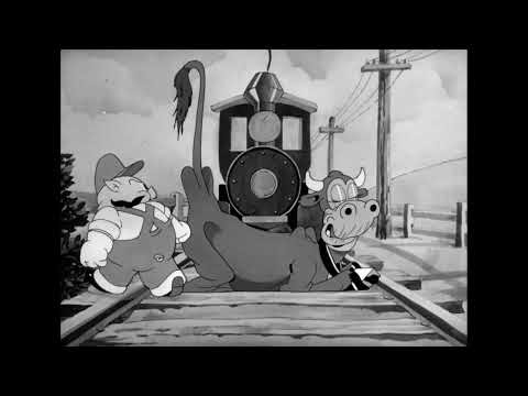 Porky's Railroad (1937) in 4K