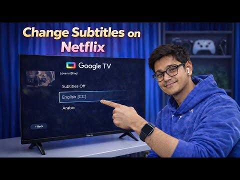 How to Change Subtitles on Netflix on Google TV | Fix Netflix Subtitle Settings Fast