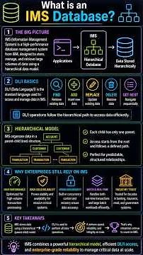 What Is an IMS Database? IBM Mainframe IMS DB & DL/I Basics
