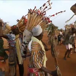 Dia War Dance is a dance traditionally performed by the Gurunsi or Frafra people of the Upper East of Ghana and southern Burkina Faso. The dance involves elements of mock combat, choreography and music. It was performed to exhibit aggression in preparation for battle and to showcase tactics in a symbolic manner. In modern times, the act is ceremonial and acknowledges historical cultural practices. | Afropacific