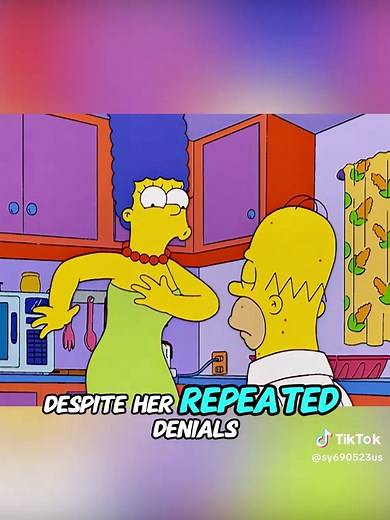 Maggie Gets Chickenpox in The Simpsons Cartoon