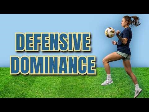 Training to Become an ELITE Center Back | Defensive Skills Circuit