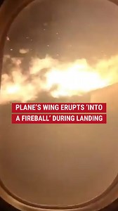 653K views · 3.4K reactions | WATCH: Terrifying moments as an Air Canada plane's wing erupts "into a fireball" after it suffered a landing gear failure, causing it to slide on the runway. Despite the chaos, all passengers and crew safely deplaned, though some said they were "a bit shaken up" by the ordeal. | Fox News | Facebook