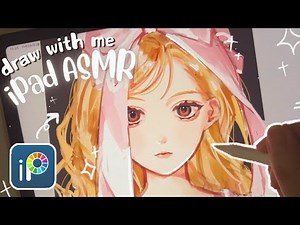 draw with me🩰￤iPad ASMR ￤digital art🎨 ￤ibis paint