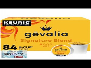 Gevalia Signature Blend Mild Light Roast K Cup Coffee Pods 84 ct Box