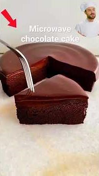 5-Minute Fudgy Microwave Chocolate Cake