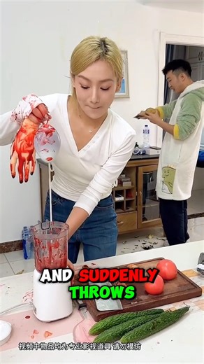 He Thought She Lost Her Hand in the Blender 🤯 #shortvideo #shorts