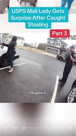 USPS Mail Lady Gets Surprise After Caught Stealing #viral #flyp #flyp | Usps Mail Carrier