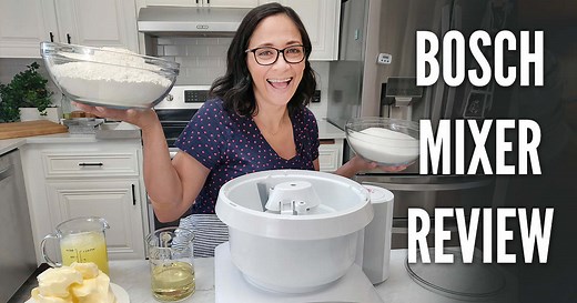 Bosch Mixer vs Kitchenaid!