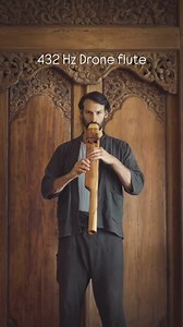 Playing a bass drone flute in A, tuned to 432 Hz. “They say there is a doorway from heart to heart, but what is the use of a door when there are no walls” ~ Rumi 🚪 Filmed at @sumberkimahill 🪈 432Hz A drone flute by @spirit_of_down_under_flutes | Christian Dimarco Music