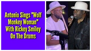 36K views · 860 reactions | I played drums for Antonio while he sang his song "Wolf Monkey Woman"  #WolfMonkey | Rickey Smiley | Facebook