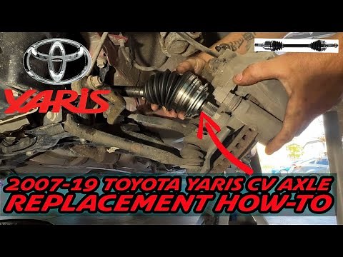 2007-2019 Toyota Yaris CV Axle Replacement How-To