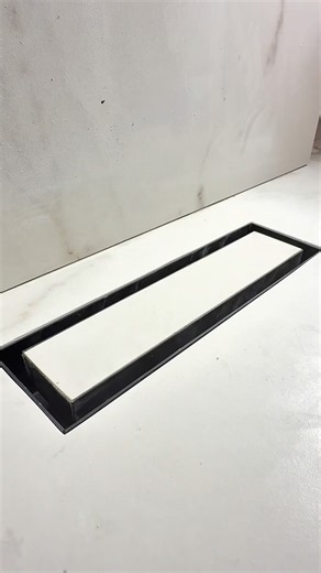 How I Cut a Perfect Vent Hole in Porcelain Tile #largeformattile #tileinstallation #interiordesign