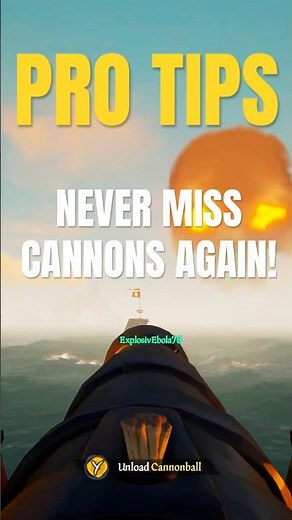 Sea of Thieves Cannon Tips for New Players — Hit Every Shot #bemorepirate #seaofthieves #gaming