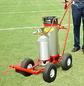 Football Soccer Field Paint Lining Machine Trueline Striper CO2 Cylinder High Pressure Model