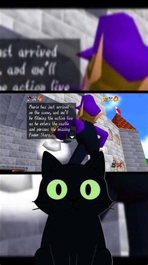 sabian que existe #waluigi 64 #nintendo #supermario64 #retrogaming #nintendo64 #mariobros #n64