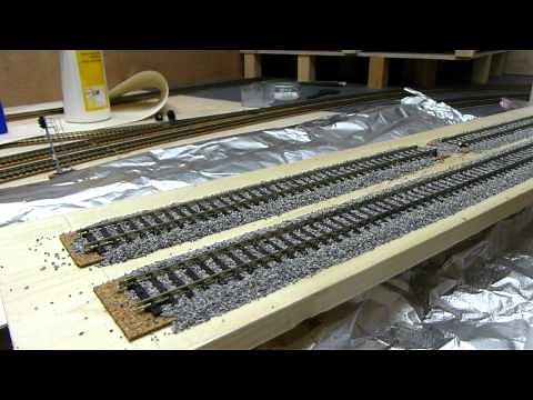 Dean Park Station Video 39 - How to Ballast Track