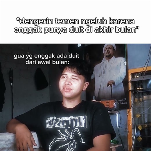 pov: dengerin temen ngeluh karena gak punya duit di akhir bulan👹 #kaksadam #memes #reels #fyp #pov