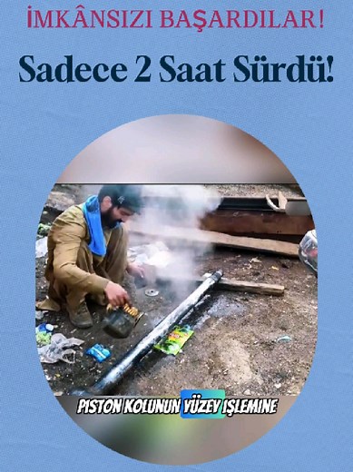 Eğilmiş Hidrolik Piston Kolunu Dümdüz Yapma — Pakistan Tamir Süreci