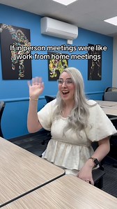 You could say the transition period is a little awkward 😂 Share your favorite awkward meeting occurrences in the comments 👇 #workfromhome #workmeetings | ClearVision Optical