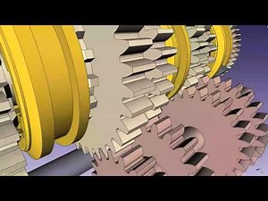 FreeCAD: Gearbox Animation