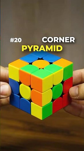 Pattern #20 – Corner Pyramid | Easy Beginner Pattern Tutorial (3×3 Rubik’s Cube)