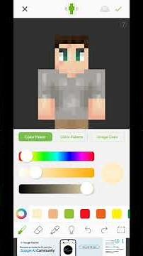 How To Make Own Skin In Minecraft 👀💀 #mimecraft #minecraftsurvivalseries100days #minecrafttutorial