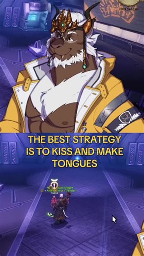 ✨FFXIV✨ The best strategy is to kids and make tongues 😂